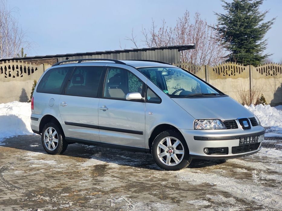 Seat Alhambra 2.0 Mpi Świetnie utrzymana Gotowa do Drogi 7 miejsc