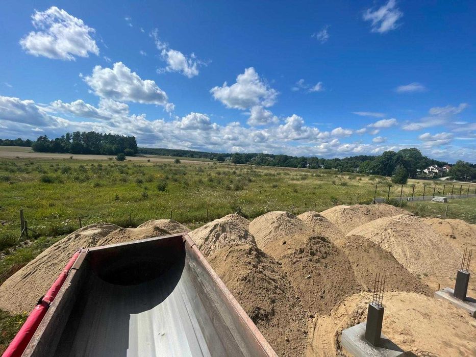 Piasek budowlany żwir żwirownia czarnoziem kruszywa pospółka tłuczeń