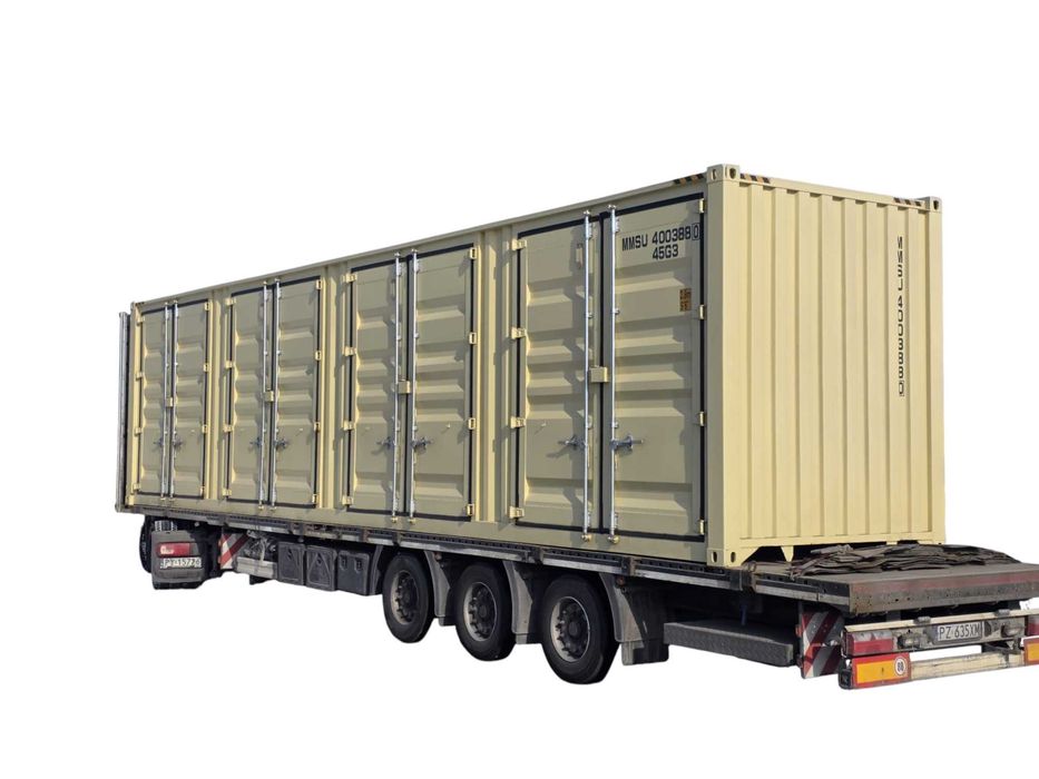 Kontener morski High Cube 40’HC z drzwiami bocznymi Open Side, 40ft