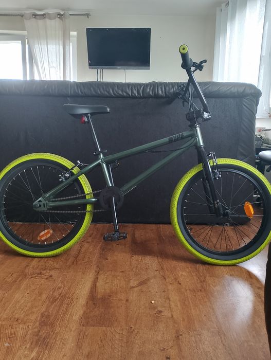 BMX ładny zielony