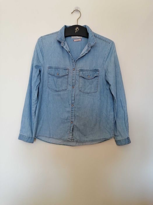 Camisa de Ganga, Zara Kids ( 13-14 anos )