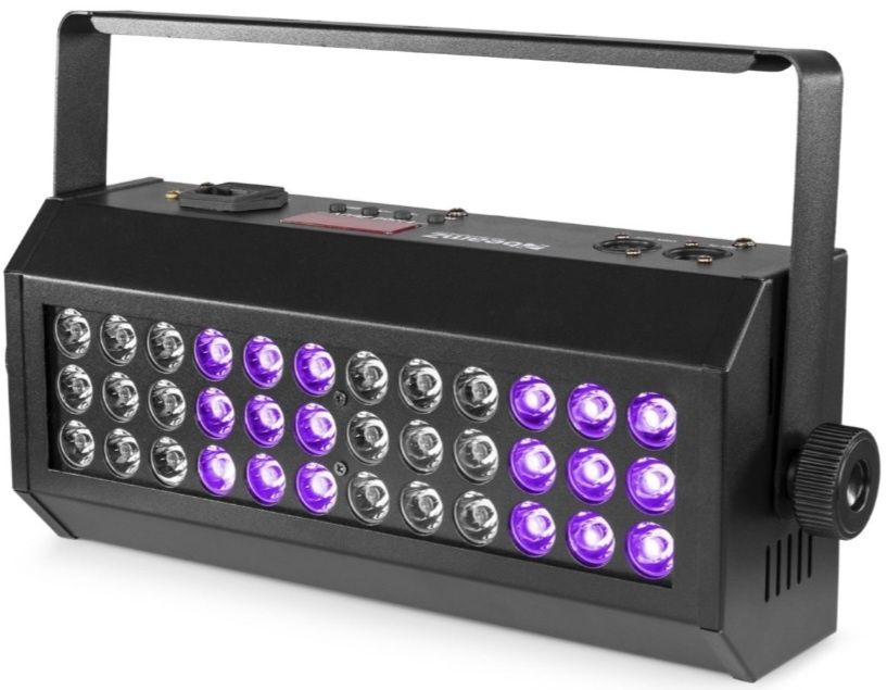Projector Strobe 36x LEDs 3W UV (Luz Negra) FLOOD36UV - beamZ