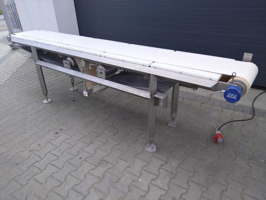 Podajnik taśmowy transporter przenośnik kwasoodporny taśmociąg