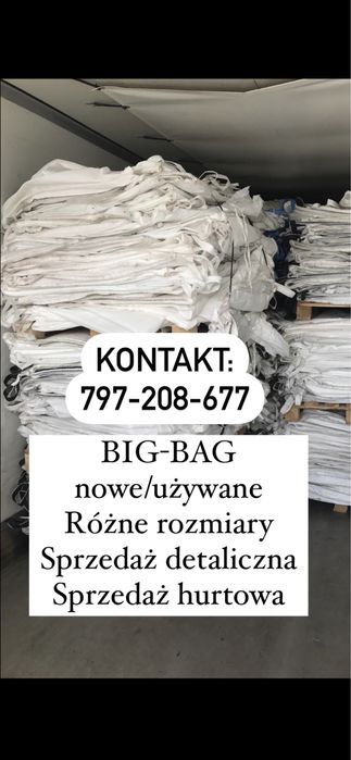 Big bag bagi begi worki nowe i uzywane ! Hurt i detal