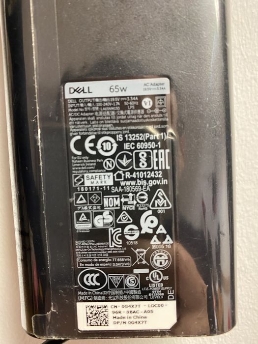 Carregador Dell 65W Original