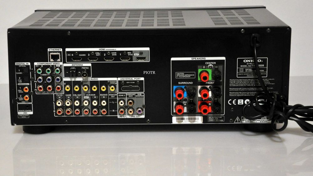 Amplituner ONKYO TX-NR509  mocny , sprawny, zadbany.