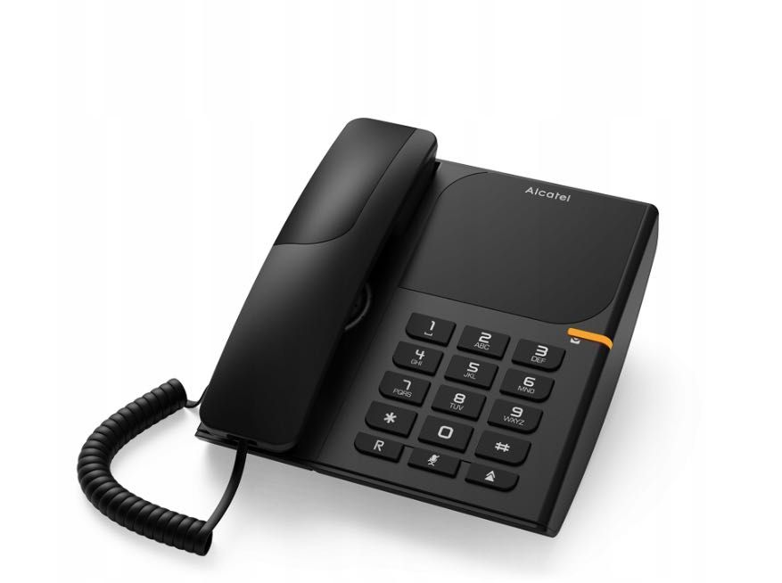 Alcatel T26 Telefon analogowy Czarny. POWYSTAWOWY