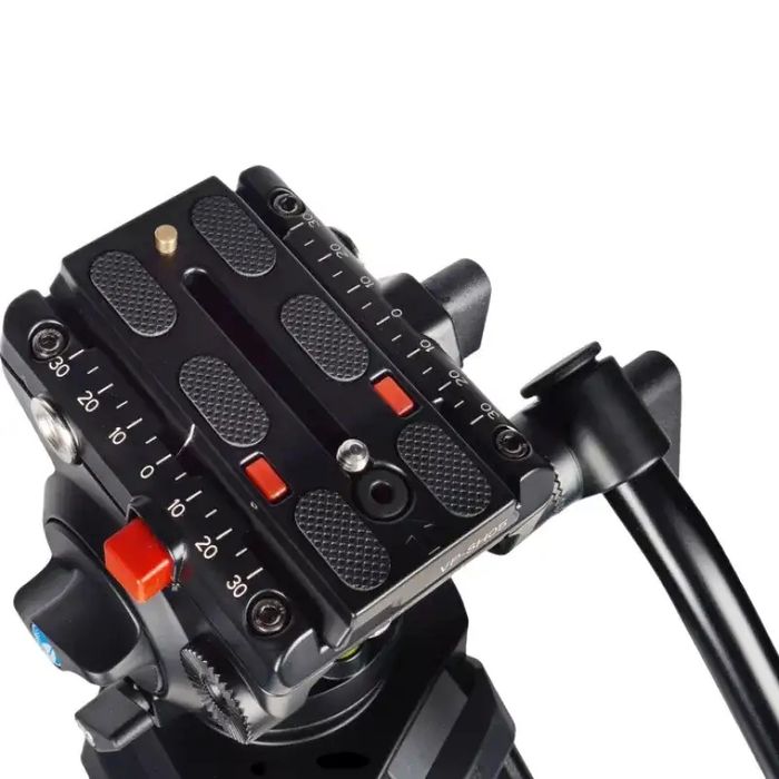 SIRUI SH05-nowy zapakowany profesjonalny japoński statyw fotograficzny/głowica hydrauliczna fluidowa video/płytka systemu Manfrotto/komplet producenta