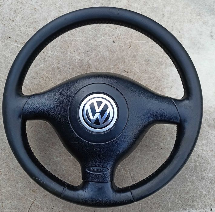 kierownica trójramienna vw golf 4 airbag komplet