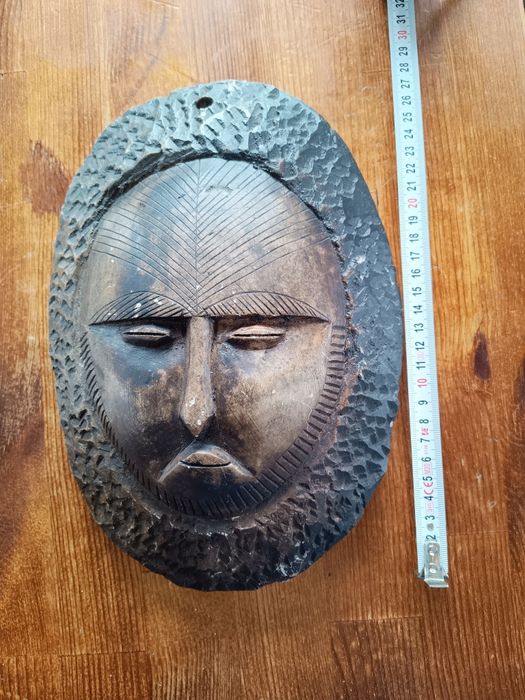 Maska ,rzeźba afryka steatyt