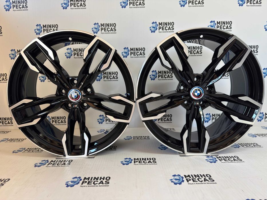 Jantes Look BMW X3 M40i em 20 (5x120) pretas e polidas