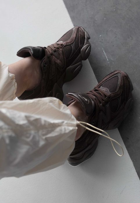 Жіночі кросівки New Balance 9060 Chocolate | нью беланс 9060