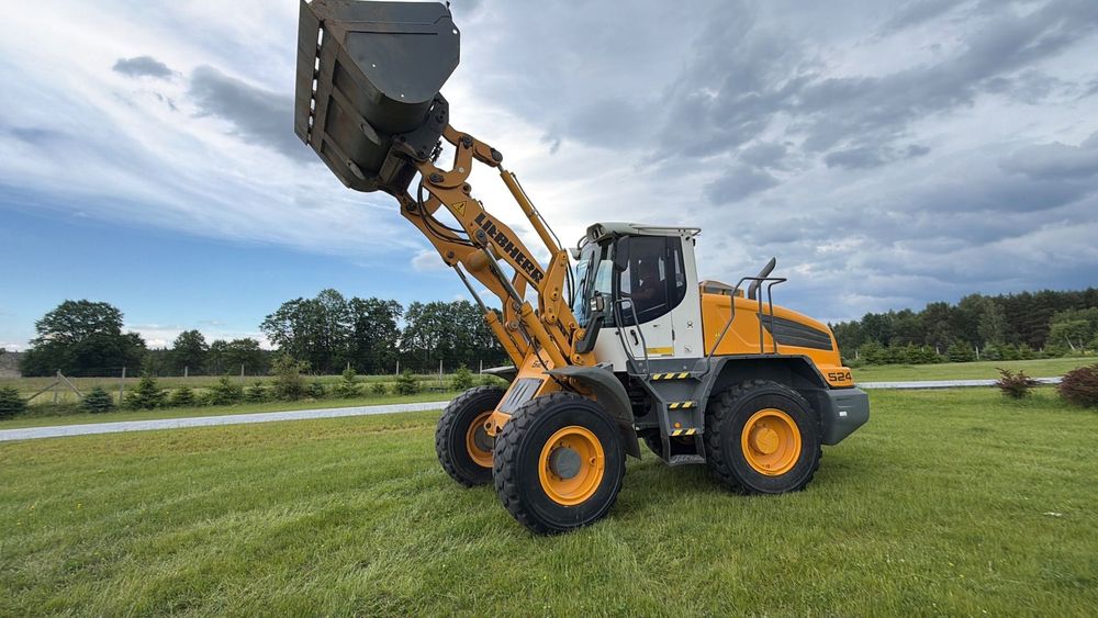 Liebherr Ładowarka Liebherr L524 Klima Łyżka2,5M3+Widły Bezadblue