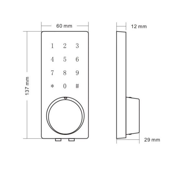 Fechadura de código Bluetooth para Hostel ou alojamento local!