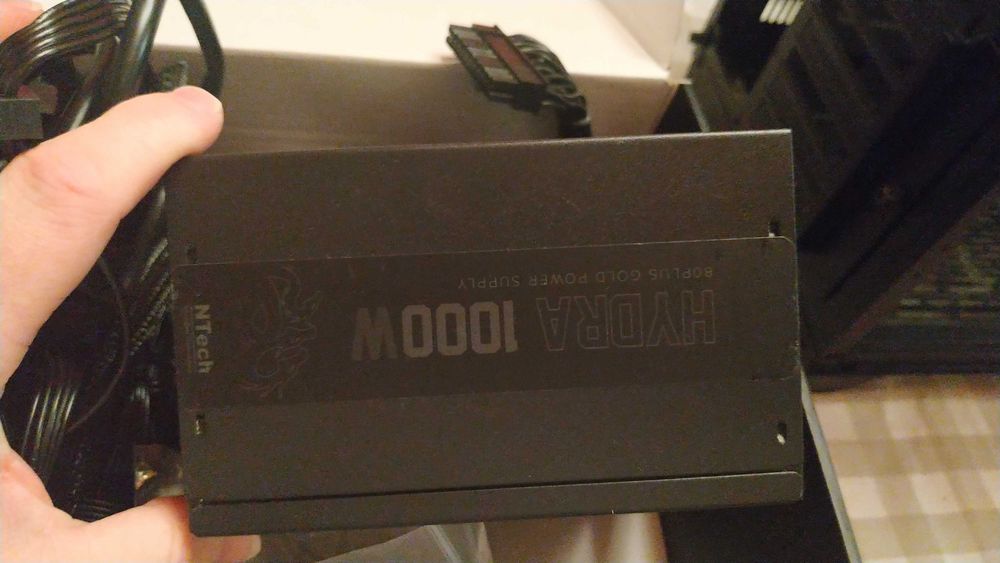 Fonte Alimentacao Slayer Hydra 1000W de Potencia!!