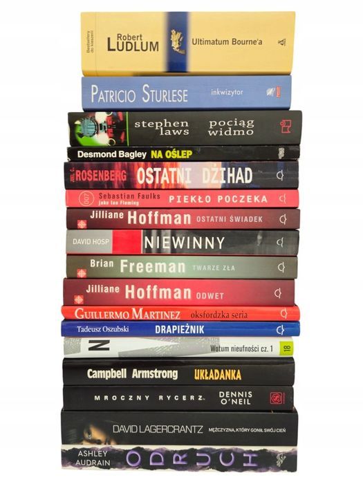 17x Hoffman Mróz Freeman Lagercrantz Ludlum Bailey Thrillery