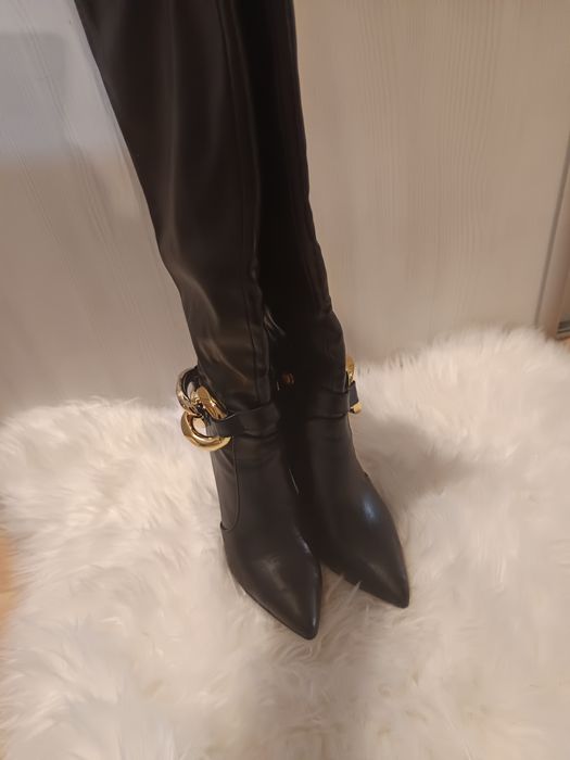 Kozaki eleganckie czarne