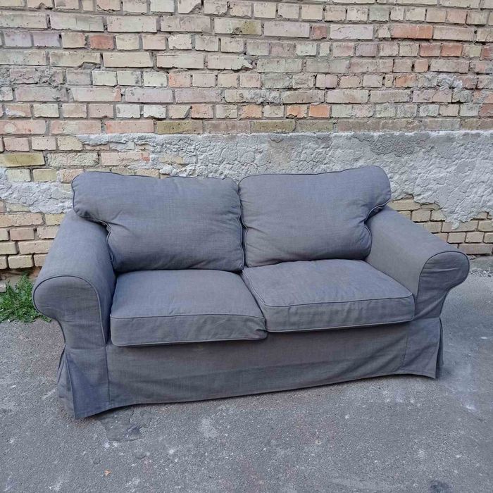 Диван, крісло , стіл ,Ikea, сірий
