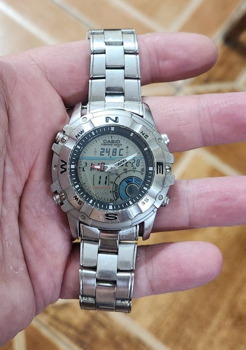 Zegarek męski Casio fishing gear AMW-706