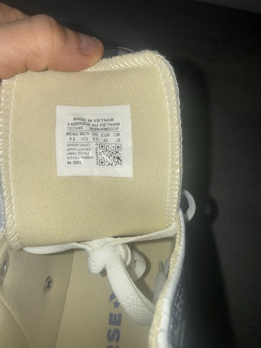 Converse białe uni-sex w roz. 43