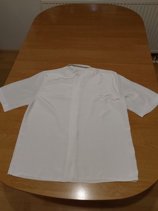 Bluzka biała krótki rękaw ENDORA 12 ( 40 ) w idealnym stanie