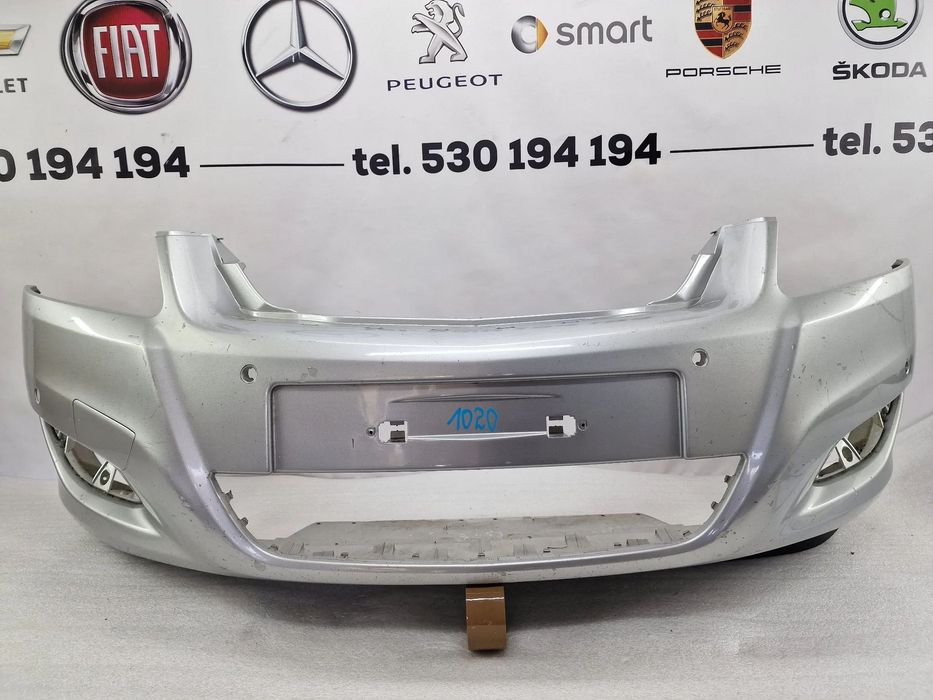 OPEL ZAFIRA B LIFT 07- ZDERZAK PRZEDNI PRZÓD NA 4X PDC , NR 13247273 , NR AUKCJI NZ1020