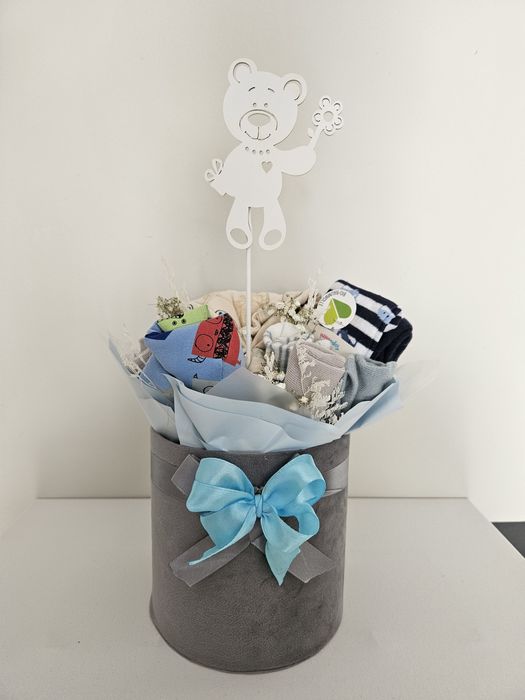 DZIECIĘCY  box prezentowy, narodziny, babyshower, roczek, chrzest