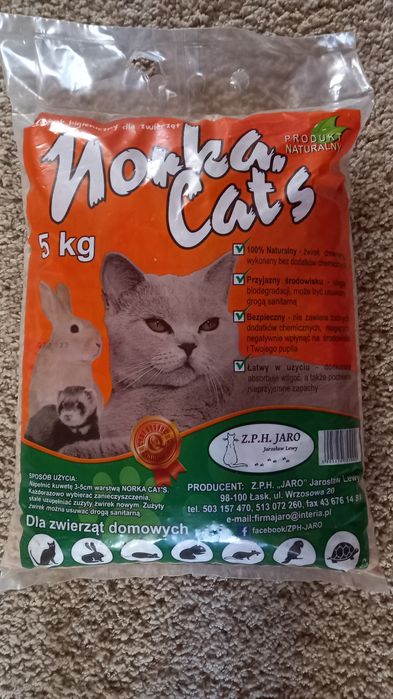 Pellet dla kota królika świnki morskiej koszatniczki szynszyla