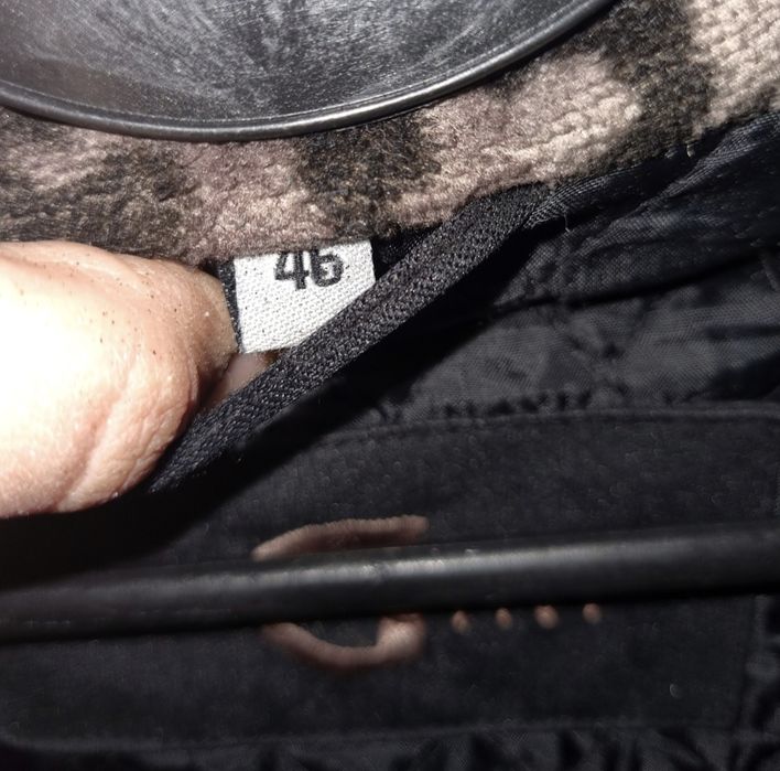 Kurtka damska 46 Biaggini panterka czarna brązowa