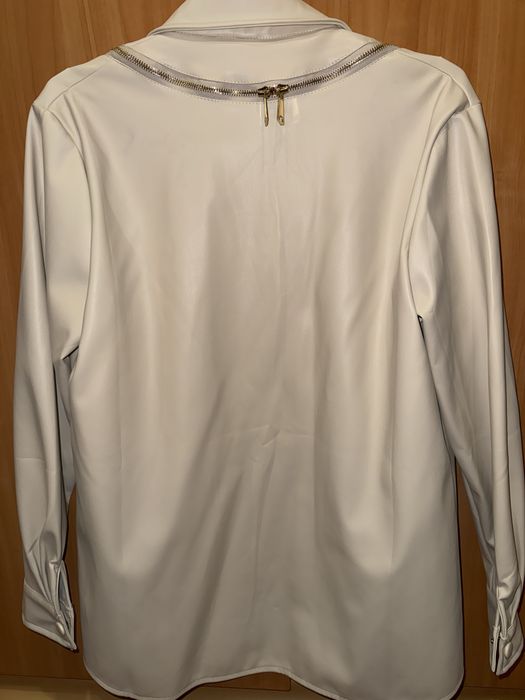 Жіноча рубашка еко шкіра