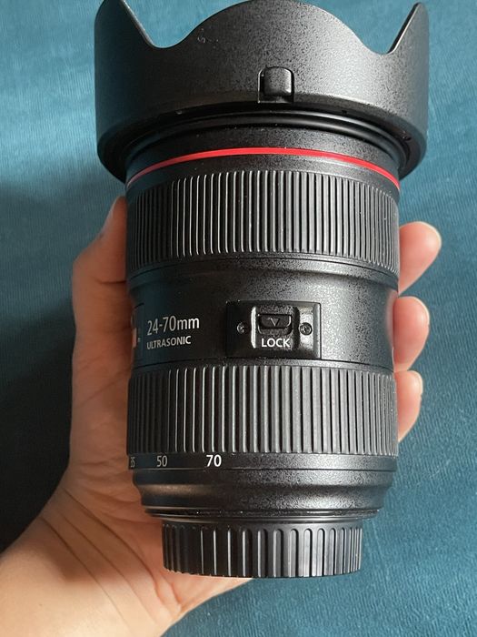 canon ef 24 70mm f 28l ii usm - купить объективы - Цена на OLX.ua