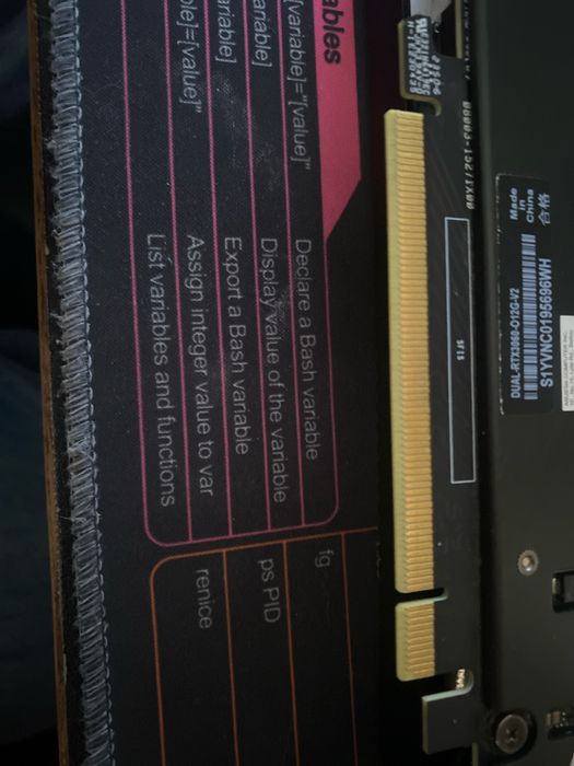 RTX 3060 Asus oc dual 12gb