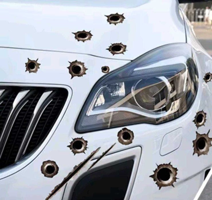 Autocolantes para moças, batidas e arranhões de carro