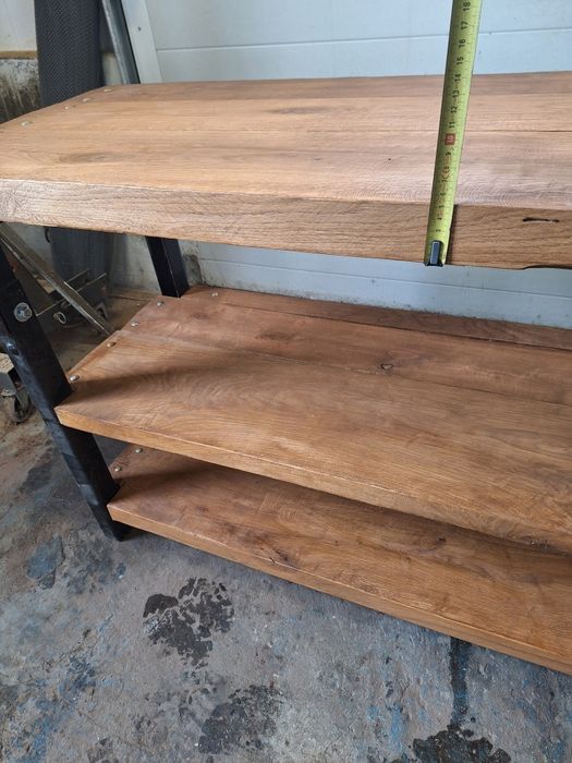 Stół warsztatowy dębowy stabilny