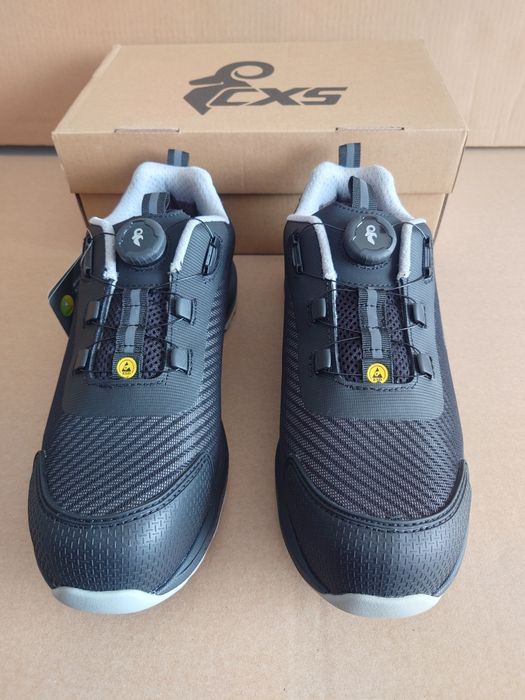 Lekkie Półbuty robocze z Podnoskiem r.43 CXS oddychające Buty BHP