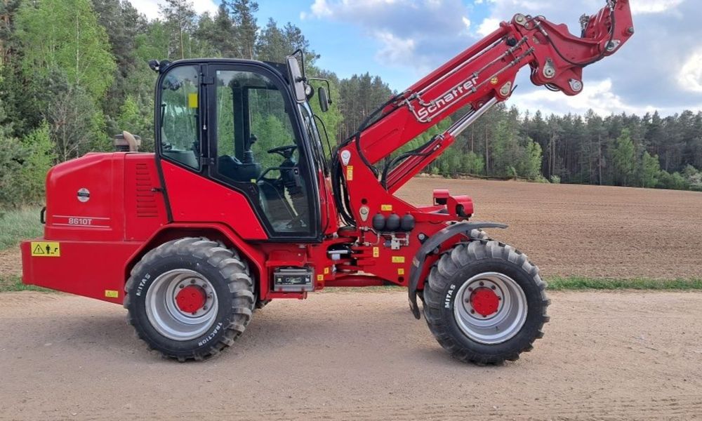 Schaffer 8610T, ładowarka przegubowo, teleskopową, Weidemann, manitou,