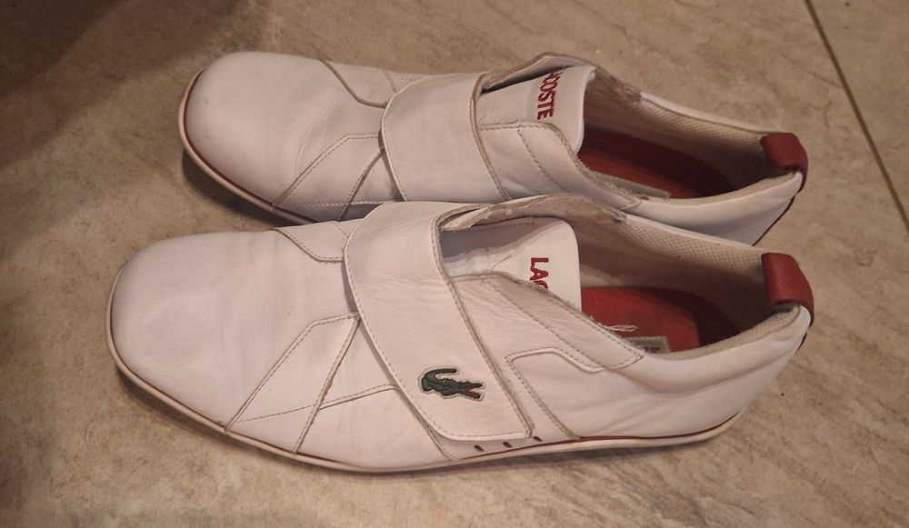 Buty lacoste biale