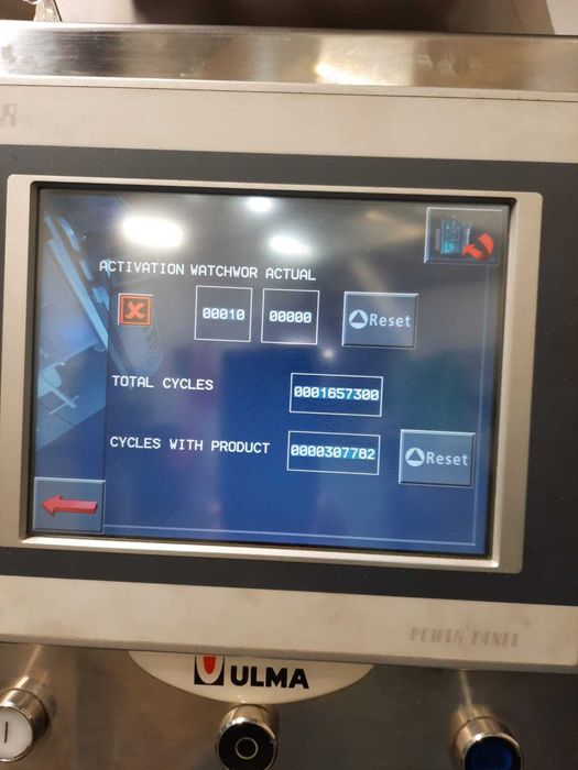 Maszyna pakująca STABILO ULMA ETNA 280X HT – gotowa do pracy