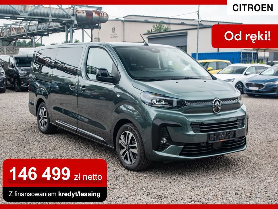 Citroën SpaceTourer XL L2H1 Plus EAT8 2.0 180KM !! Aktywny Tempomat !! Nawigacja !!
