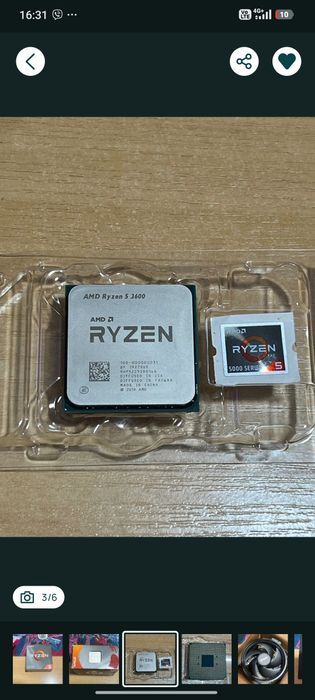 ryzen 5 3600  бу