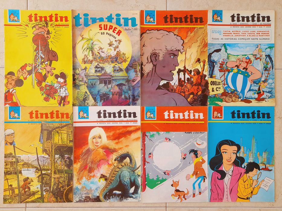Revista Tintin 9º Ano 1 a 52 (Ano completo)