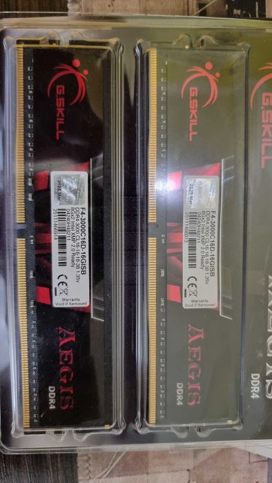 Оперативна пам'ять G.Skill Aegis DDR4 3000 16GB (2x8)