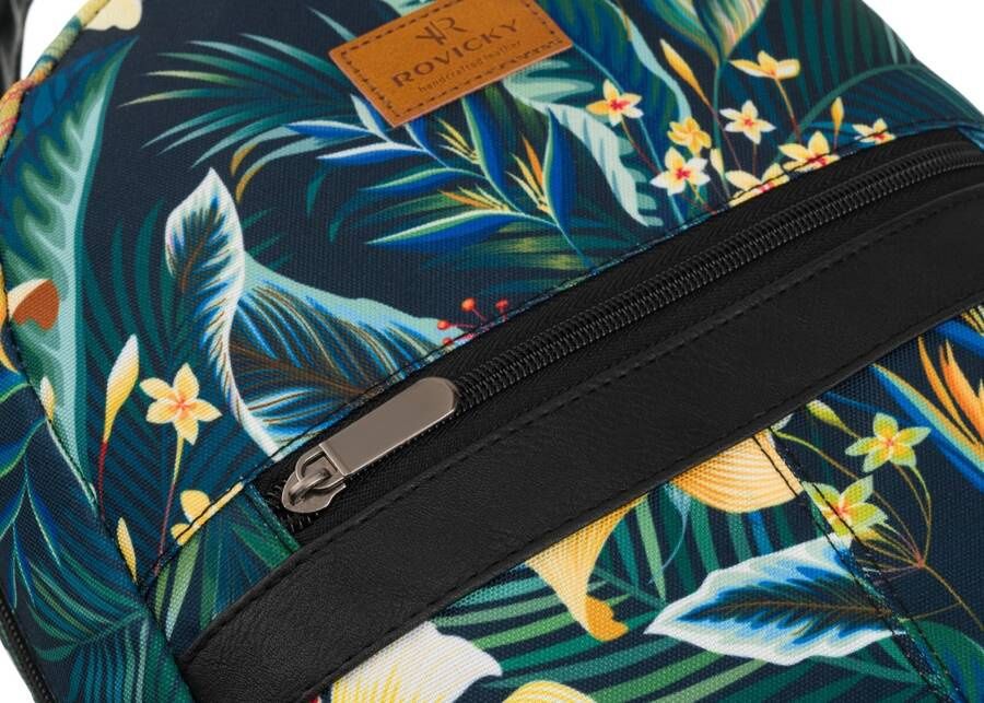 wzorzysty, miejski plecak damski - rovicky