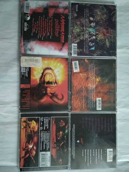 Slayer/Annihilator/Over Kill/Destruction/сд диски.