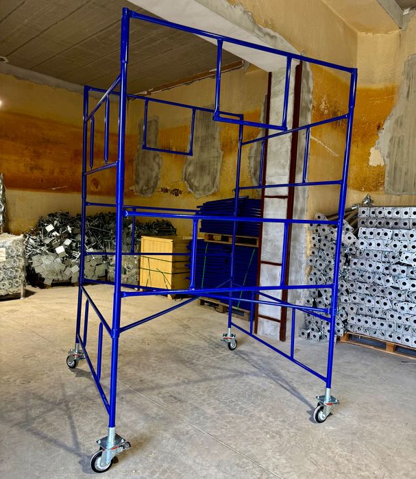 Rusztowanie Warszawskie komplet jezdny wysokość robocza 5m 10szt ram