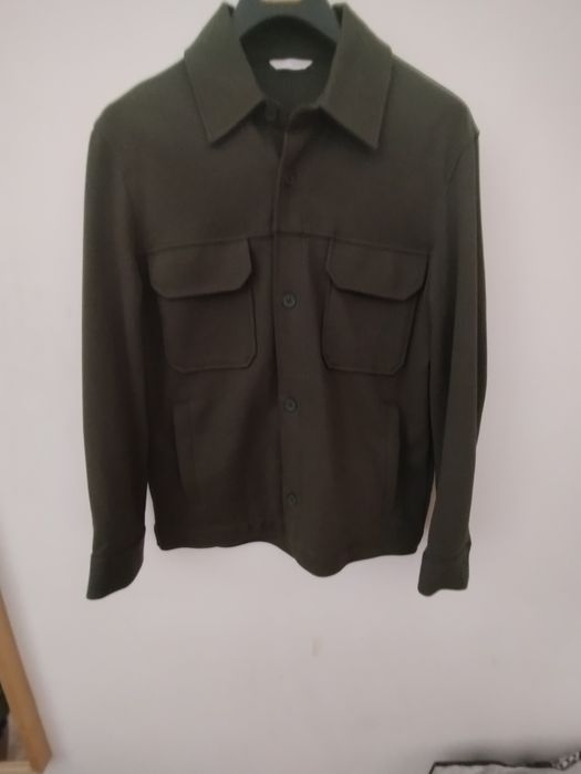 Camisa/casaco verde