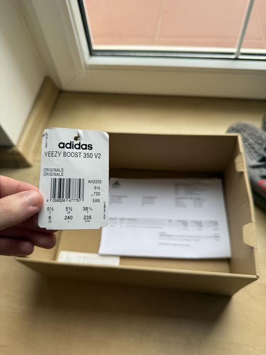 Adidas Yeezy Boost 350 V2 Beluga 2.0 AH2203, 38 2/3 (og all)