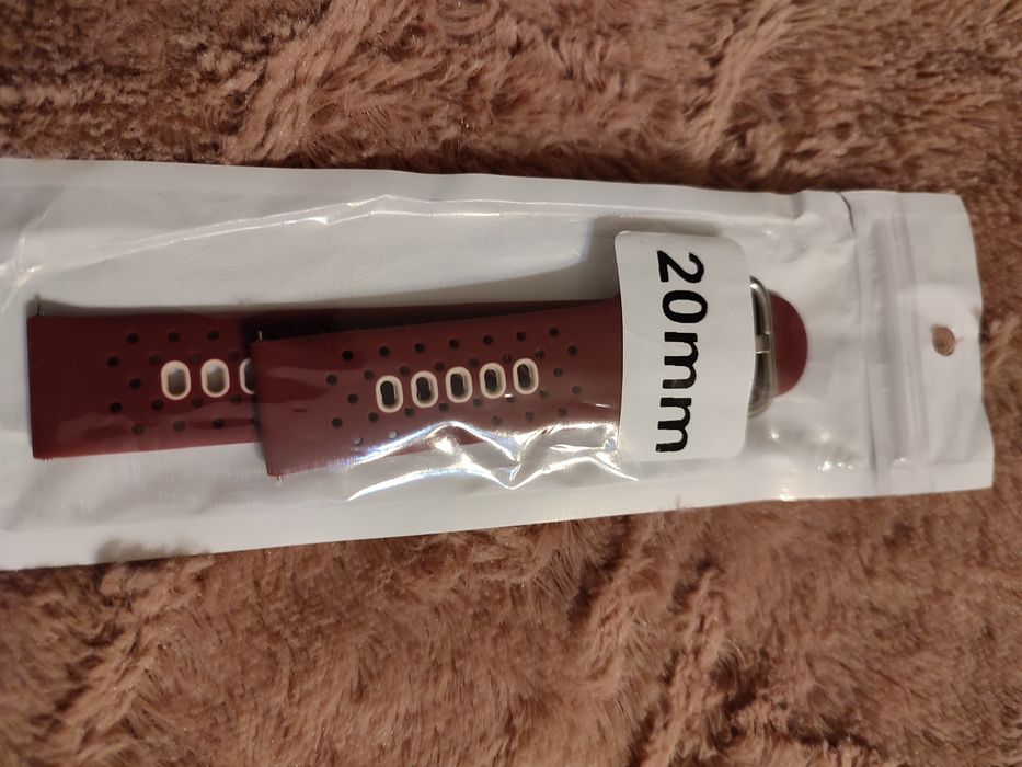Śliczny pasek wymienny do zegarka 20mm