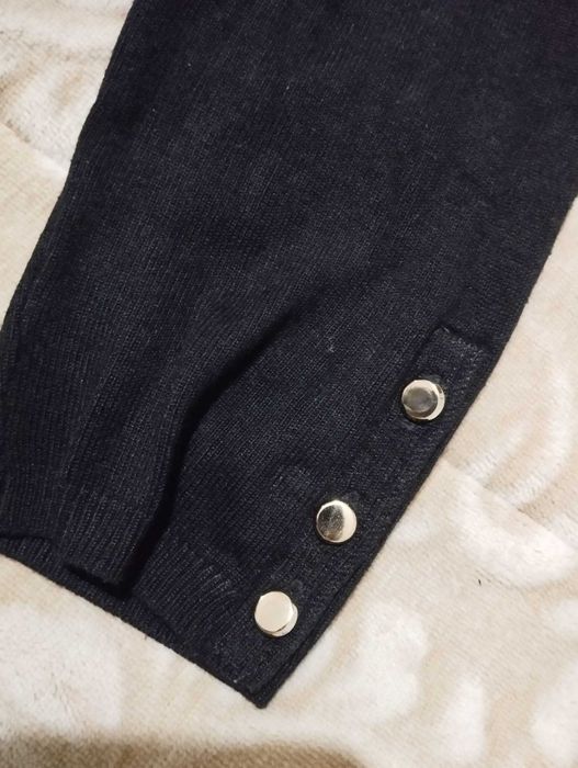 Camisola de malha preta da Stradivarius