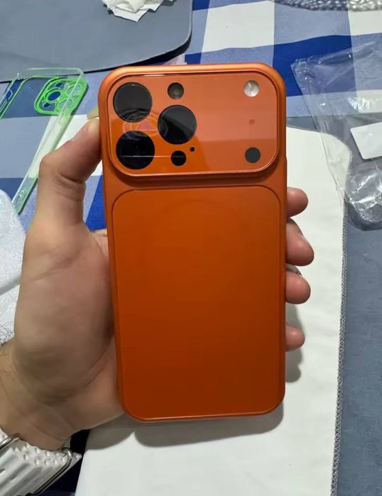 Чехол для iphone 13pro(имитация Iphone 17pro max)